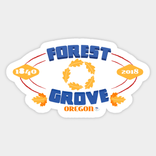 Forest Grove Sticker